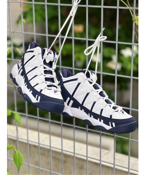 FILA★WAVY SPAGHETTI★兼用★ホワイト×ネイビー系 FILA☆WAVY SPAGHETTI☆兼用☆ホワイト×ネイビー系 (FILA