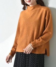 INTERPLANET | ７Ｇキャメル混ハイネックプルオーバー(ニット/セーター)