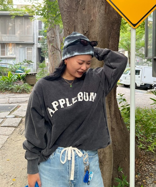 APPLEBUM(アップルバム)の「“Old Baseball” Crew Sweat(スウェット・メンズ・ブラック系その他/ブルー系その他・X-LARGE/LARGE/XX-LARGE/MEDIUM)」の5枚目の写真