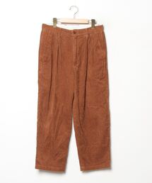 【Exodus Exodus】コーデュロイパンツ ブラウン M 旧ロゴ ③ ブランド古着】パンツ（ブラウン/茶色系・コーデュロイ）古着
