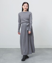 BEAMS HEART | リブニット セットアップ（セットアイテム）(ワンピース)