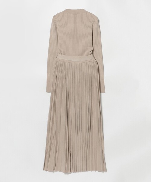 BEAMS HEART（ビームスハート）の「リブニット セットアップ（セットアイテム）（ワンピース・レディース・ブラウン/ホワイト系その他5/グレー/ネイビー・MEDIUM/SMALL）」の18枚目の写真