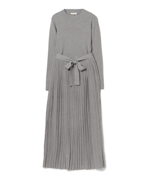 BEAMS HEART（ビームスハート）の「リブニット セットアップ（セットアイテム）（ワンピース・レディース・ブラウン/ホワイト系その他5/グレー/ネイビー・MEDIUM/SMALL）」の20枚目の写真