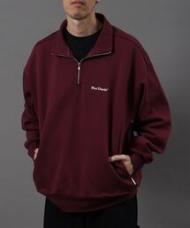 BEN DAVIS | 【BEN DAVIS（ベンデイビス）】HEAVY SWEAT HALF ZIP / ヘビースウェット ハーフジップ 裏起毛 ジップ ワンポイント(スウェット)