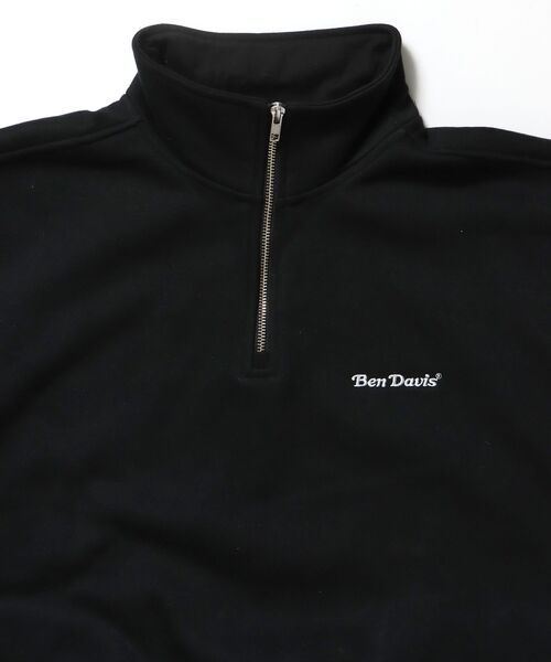 BEN DAVIS（ベンデイビス）】HEAVY SWEAT HALF ZIP / ヘビースウェット