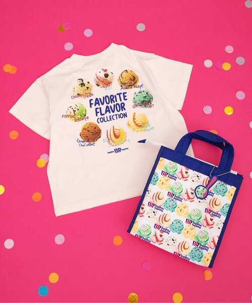 BREEZE(ブリーズ)の「サーティワン 総柄保冷バッグ(エコバッグ/サブバッグ・キッズ・オフホワイト・FREE)」の10枚目の写真