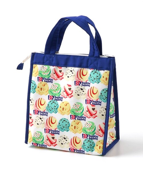 BREEZE(ブリーズ)の「サーティワン 総柄保冷バッグ(エコバッグ/サブバッグ・キッズ・オフホワイト・FREE)」の7枚目の写真