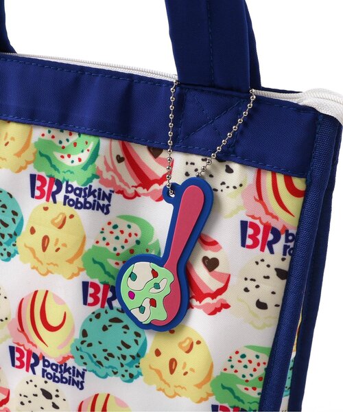 BREEZE(ブリーズ)の「サーティワン 総柄保冷バッグ(エコバッグ/サブバッグ・キッズ・オフホワイト・FREE)」の5枚目の写真