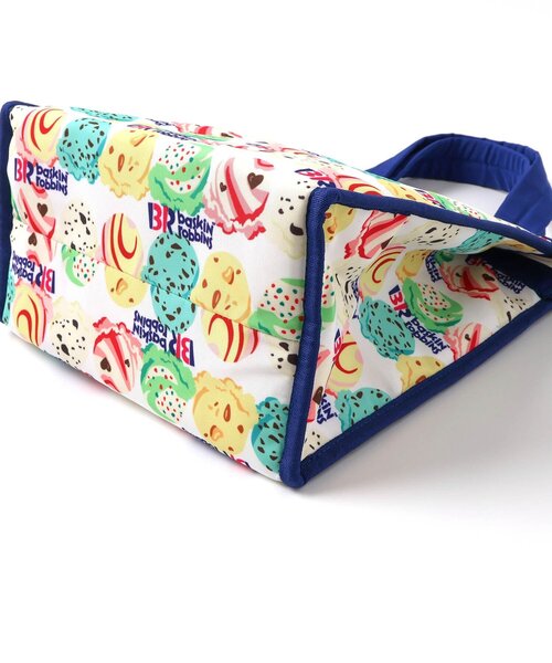 BREEZE(ブリーズ)の「サーティワン 総柄保冷バッグ(エコバッグ/サブバッグ・キッズ・オフホワイト・FREE)」の3枚目の写真