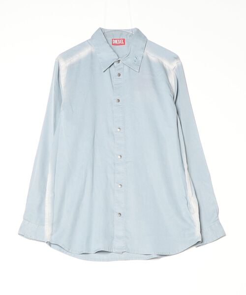 DIESEL（ディーゼル）の「メンズ 長袖シャツ S-SIMPLY-JLCI（シャツ/ブラウス・メンズ・ライトブルー・46/44/48/50/52/54）」の6枚目の写真