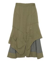 UN3D. | CURVE FLAP FIELD SK【セットアップ着用可能】 / カーブフラップフィールドスカート(スカート)