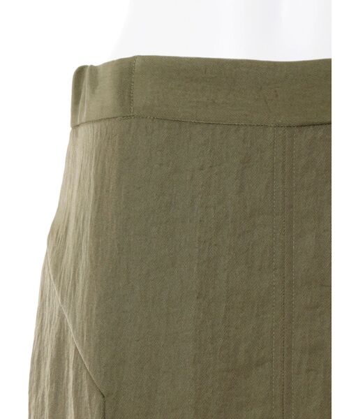 UN3D.（アンスリード）の「CURVE FLAP FIELD SK / カーブフラップフィールドスカート（スカート・レディース・ブラック/カーキ・38/36）」の11枚目の写真