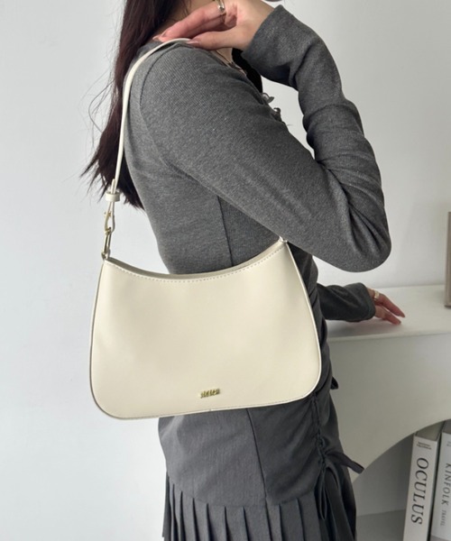 wears(ウェアーズ)の「2WAY PUハンドバッグ ショルダーバッグ(ショルダーバッグ・レディース・ブラック/オフホワイト/レッド/ピンク/ブラウン・FREE)」の2枚目の写真