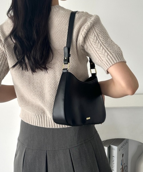 wears(ウェアーズ)の「2WAY PUハンドバッグ ショルダーバッグ(ショルダーバッグ・レディース・ブラック/オフホワイト/レッド/ピンク/ブラウン・FREE)」の13枚目の写真