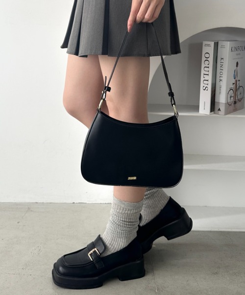 wears(ウェアーズ)の「2WAY PUハンドバッグ ショルダーバッグ(ショルダーバッグ・レディース・ブラック/オフホワイト/レッド/ピンク/ブラウン・FREE)」の15枚目の写真