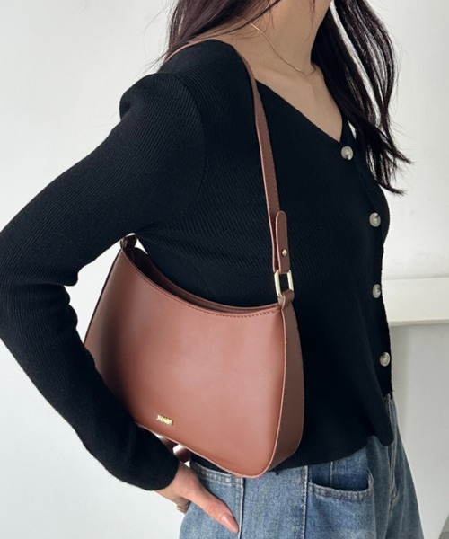 wears(ウェアーズ)の「2WAY PUハンドバッグ ショルダーバッグ(ショルダーバッグ・レディース・ブラック/オフホワイト/レッド/ピンク/ブラウン・FREE)」の18枚目の写真