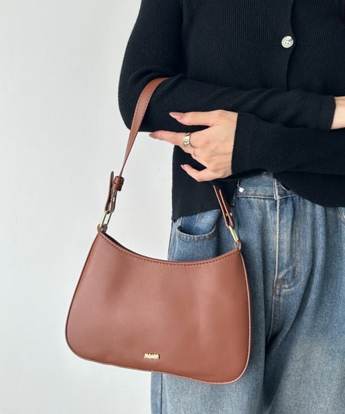 wears(ウェアーズ)の「2WAY PUハンドバッグ ショルダーバッグ(ショルダーバッグ・レディース・ブラック/オフホワイト/レッド/ピンク/ブラウン・FREE)」の20枚目の写真