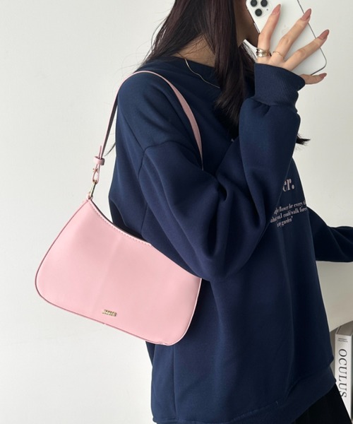 wears(ウェアーズ)の「2WAY PUハンドバッグ ショルダーバッグ(ショルダーバッグ・レディース・ブラック/オフホワイト/レッド/ピンク/ブラウン・FREE)」の22枚目の写真