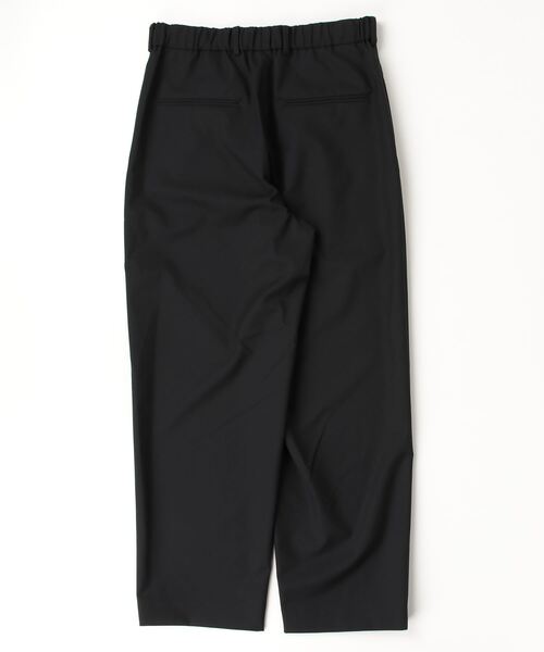 ATON（エイトン）の「ATON (エイトン)WOOL TROPICAL | LOOSE FIT PANTS / 2025 A/W（スラックス・メンズ・グレー/ブラック・4/6）」の3枚目の写真