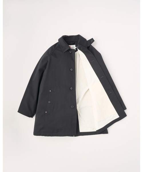 Traditional Weatherwear(トラディショナルウェザーウェア)の「WORK COAT 002(ステンカラーコート・メンズ・ブラウン系その他/ブラック・38/36)」の9枚目の写真