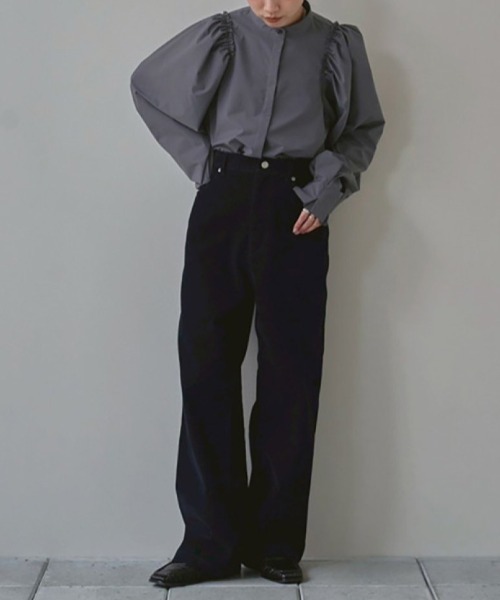 TODAYFUL（トゥデイフル）の「TODAYFUL　Puffshoulder Check Blouse パフショルダーチェックブラウス/12520417（シャツ/ブラウス・レディース・グレー・ONE SIZE）」の5枚目の写真