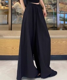 リラクシーな履き心地な夏服。ワイドイージーパンツ