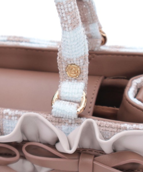 セール】ラメツイード推し活バッグ（ショルダーバッグ）｜axes femme