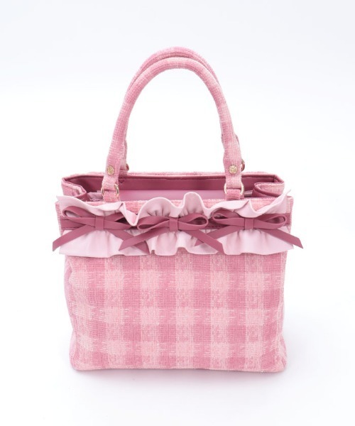 セール】ラメツイード推し活バッグ（ショルダーバッグ）｜axes femme