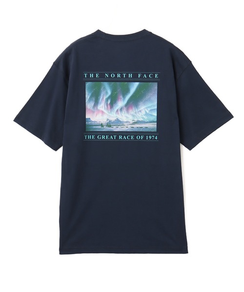 THE NORTH FACE（ザノースフェイス）の「THE NORTH FACE S/S GREAT RACE Tee / ザ・ノース・フェイス ショート スリーブ グレート レース ティー（Tシャツ/カットソー・メンズ・グレー/ホワイト/ネイビー・M/L/XL/XXL/S）」の3枚目の写真
