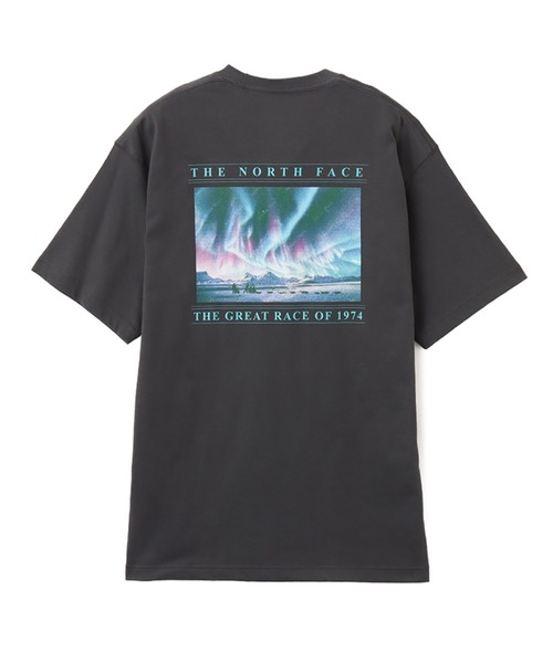 THE NORTH FACE（ザノースフェイス）の「THE NORTH FACE S/S GREAT RACE Tee / ザ・ノース・フェイス ショート スリーブ グレート レース ティー（Tシャツ/カットソー・メンズ・グレー/ホワイト/ネイビー・M/L/XL/XXL/S）」の2枚目の写真