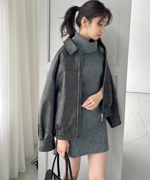 SNIDEL バリエボンバージャケット SNIDEL（スナイデル）の「バリエボンバージャケット（その他