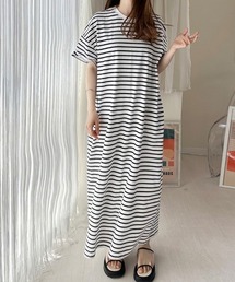 Tシャツロングワンピース