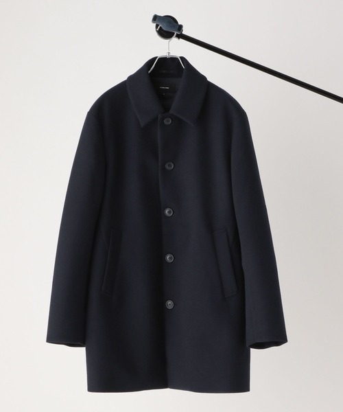 GLOBAL WORK（グローバルワーク）の「ウーリーテック/防風スマートショートステンカラーコート/451155（ステンカラーコート・メンズ・ブラウン系その他5/ネイビー・SMALL/MEDIUM/LARGE/X-LARGE）」の10枚目の写真