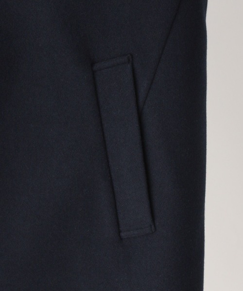 GLOBAL WORK（グローバルワーク）の「ウーリーテック/防風スマートショートステンカラーコート/451155（ステンカラーコート・メンズ・ブラウン系その他5/ネイビー・SMALL/MEDIUM/LARGE/X-LARGE）」の13枚目の写真