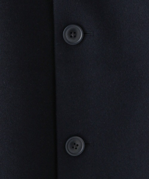 GLOBAL WORK（グローバルワーク）の「ウーリーテック/防風スマートショートステンカラーコート/451155（ステンカラーコート・メンズ・ブラウン系その他5/ネイビー・SMALL/MEDIUM/LARGE/X-LARGE）」の8枚目の写真