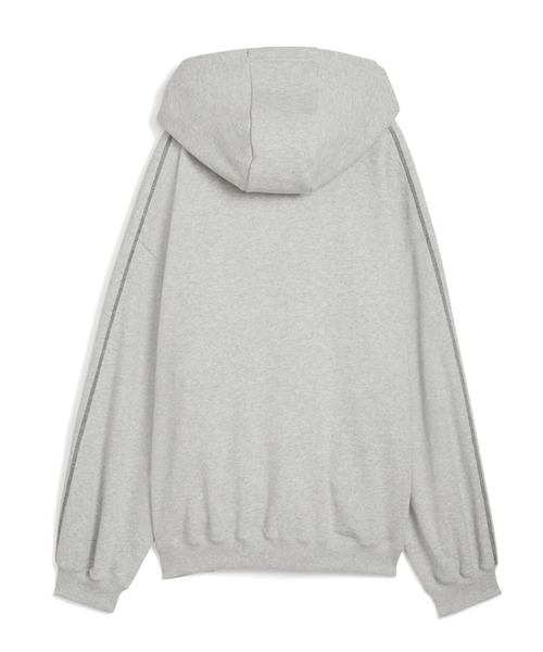 PUMA(プーマ)の「PUMA/プーマ ROSE T7 OVERSIZED FULL- ジップアップパーカー 633801(パーカー・レディース・ブラック/グレー・XS/S)」の9枚目の写真