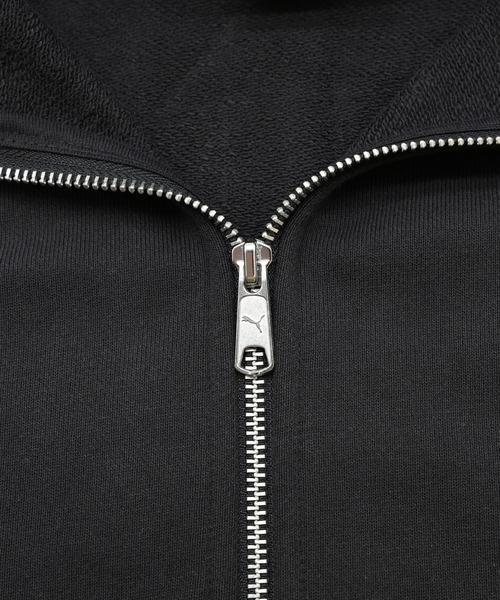 PUMA(プーマ)の「PUMA/プーマ ROSE T7 OVERSIZED FULL- ジップアップパーカー 633801(パーカー・レディース・ブラック/グレー・XS/S)」の6枚目の写真