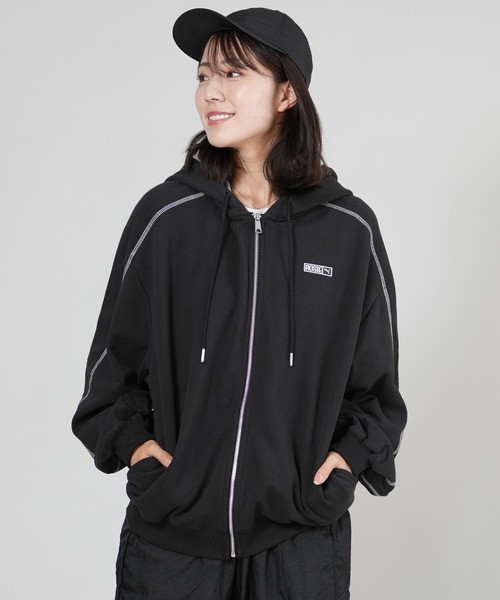 セール】PUMA/プーマ ROSE T7 OVERSIZED FULL- ジップアップパーカー