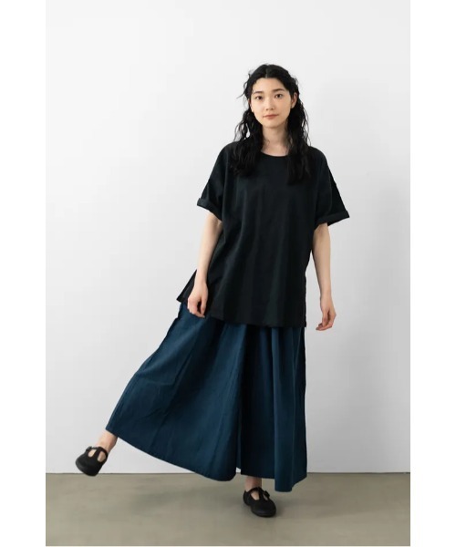 DO Original（ドー オリジナル）の「キュロットワイドパンツ /ヂェン先生の日常着（その他パンツ・レディース・ブラック/カーキ/ネイビー/パープル/ライトグレー/グリーン/レッド/ピンク/ピンク系・FREE）」の6枚目の写真