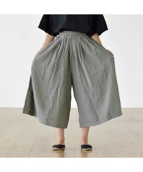 DO Original（ドー オリジナル）の「キュロットワイドパンツ /ヂェン先生の日常着（その他パンツ・レディース・ブラック/カーキ/ネイビー/パープル/ライトグレー/グリーン/レッド/ピンク/ピンク系・FREE）」の13枚目の写真