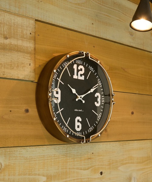 オリジナル ヴィンテージウォールクロック（掛け時計）｜niko and
