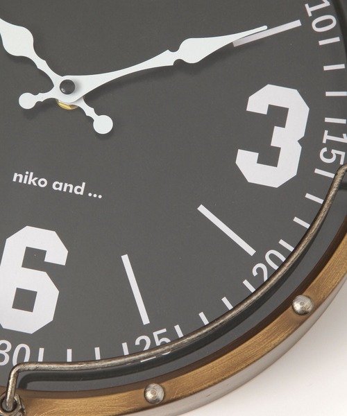 niko and...(ニコアンド)の「オリジナル ヴィンテージウォールクロック(掛け時計・レディース・その他・0)」の8枚目の写真