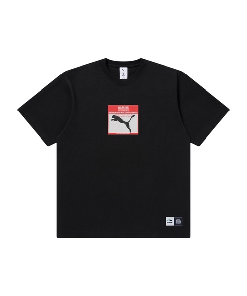 PUMA/プーマ 半袖Tシャツ PUMA × BlackEyePatch DO NOT REMOVE