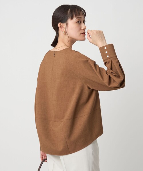 ソフトジョーゼット プルオーバー -マシンウォッシャブル・ストレッチ