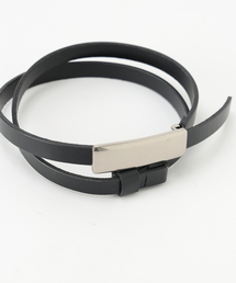 MAISON CANAU（メゾンカナウ）の「MAISON CANAU メゾン カナウ Rectangle metal Belt MCLB5C13（ベルト）」