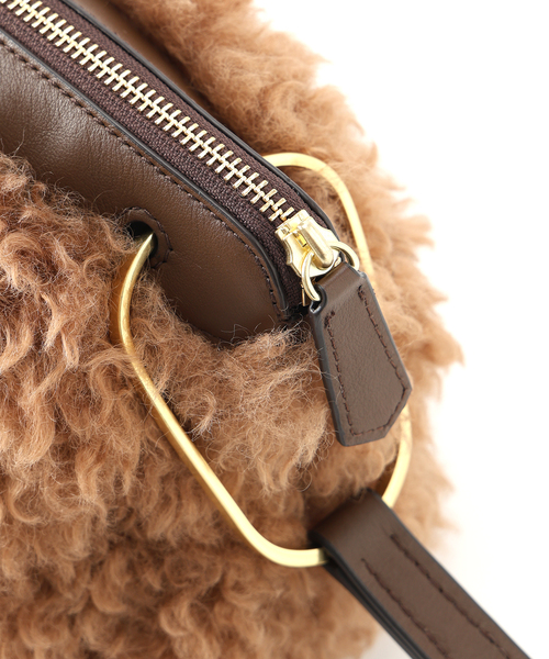 ORSETTO（オルセット）の「ORSETTO オルセット Mouton Bag MORBIDO 1503250010（クラッチバッグ・レディース・ブラウン・FREE）」の12枚目の写真