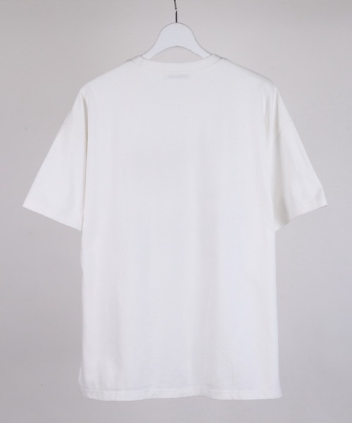 DISCOVERED（ディスカバード）の「DISCOVERED I LOVE＆HATE SEQUINS DAMAGE TEE（Tシャツ/カットソー・メンズ・ホワイト/ブラック・1/3）」の5枚目の写真