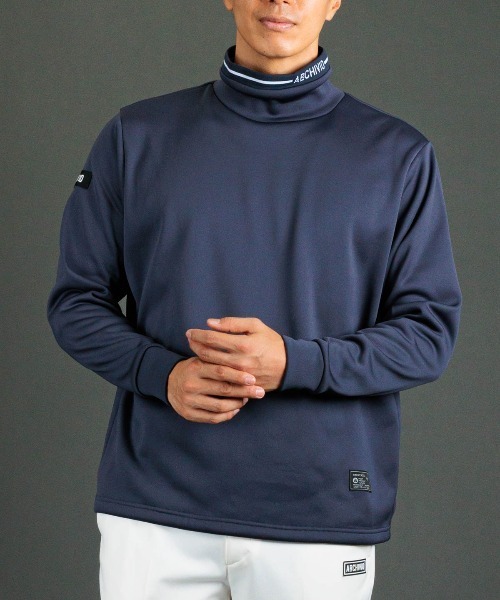 archivio(アルチビオ)の「<MENS>裏起毛ボトルネックプルオーバー(スウェット・メンズ・ブラック/グレー/ブルー/ホワイト・LL/L/M)」の4枚目の写真