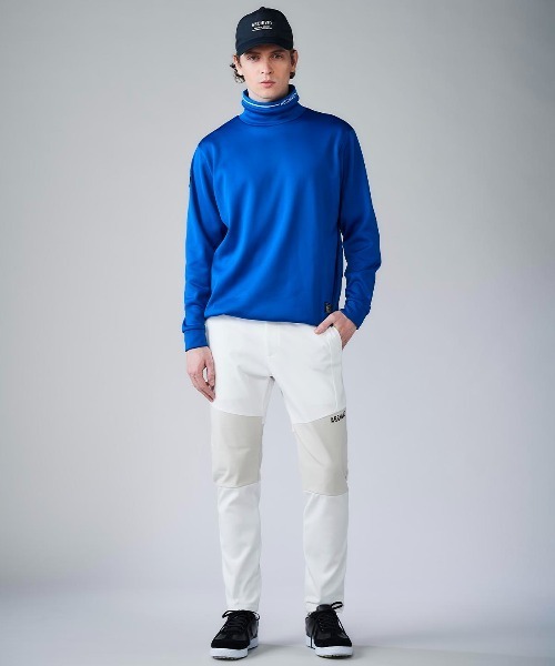 archivio(アルチビオ)の「<MENS>裏起毛ボトルネックプルオーバー(スウェット・メンズ・ブラック/グレー/ブルー/ホワイト・LL/L/M)」の14枚目の写真