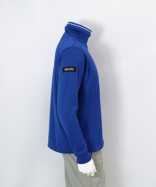 archivio(アルチビオ)の「<MENS>裏起毛ボトルネックプルオーバー(スウェット・メンズ・ブラック/グレー/ブルー/ホワイト・LL/L/M)」の8枚目の写真